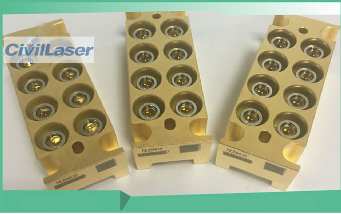 Nichia Diodo láser NUBM08 450nm 38w Powerful Azul LD